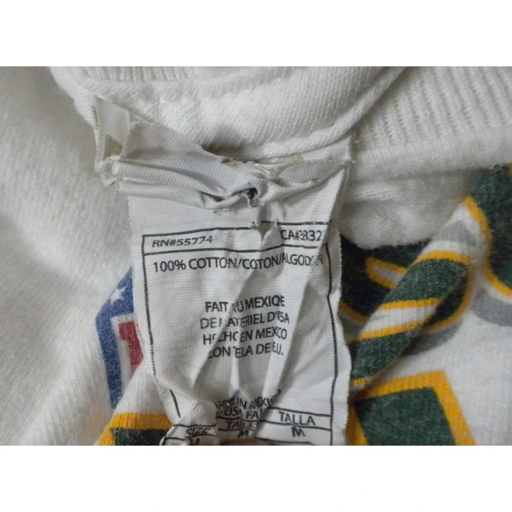 Alstyle Green Bay Packers T-shirt M White Super Bowl Champion XLV 2010 Football